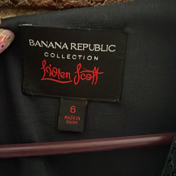 Banana Republic L’Wren Scott navy lace dress - Picture 4 of 4